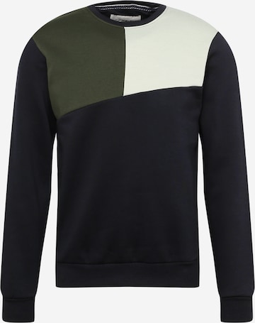 BLENDSweater majica - crna boja: prednji dio