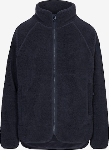 Derbe Fleece Jacket 'Kuschelby' in Blue: front