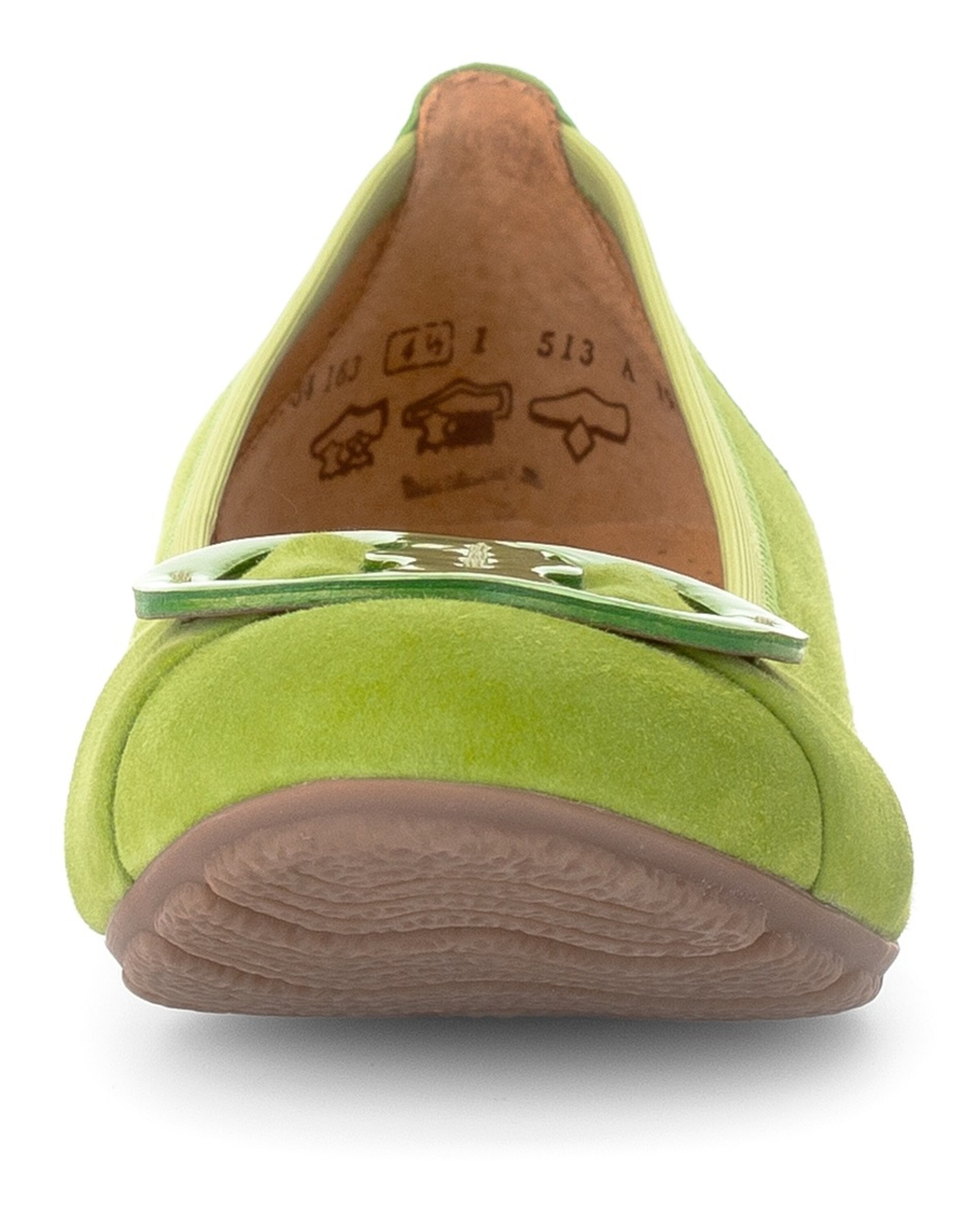 GABOR Ballet Flats in Green