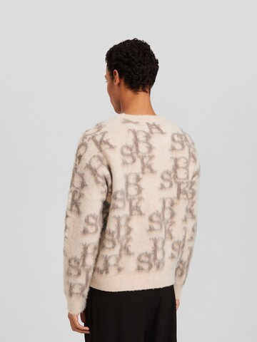 Bershka Pullover in Beige