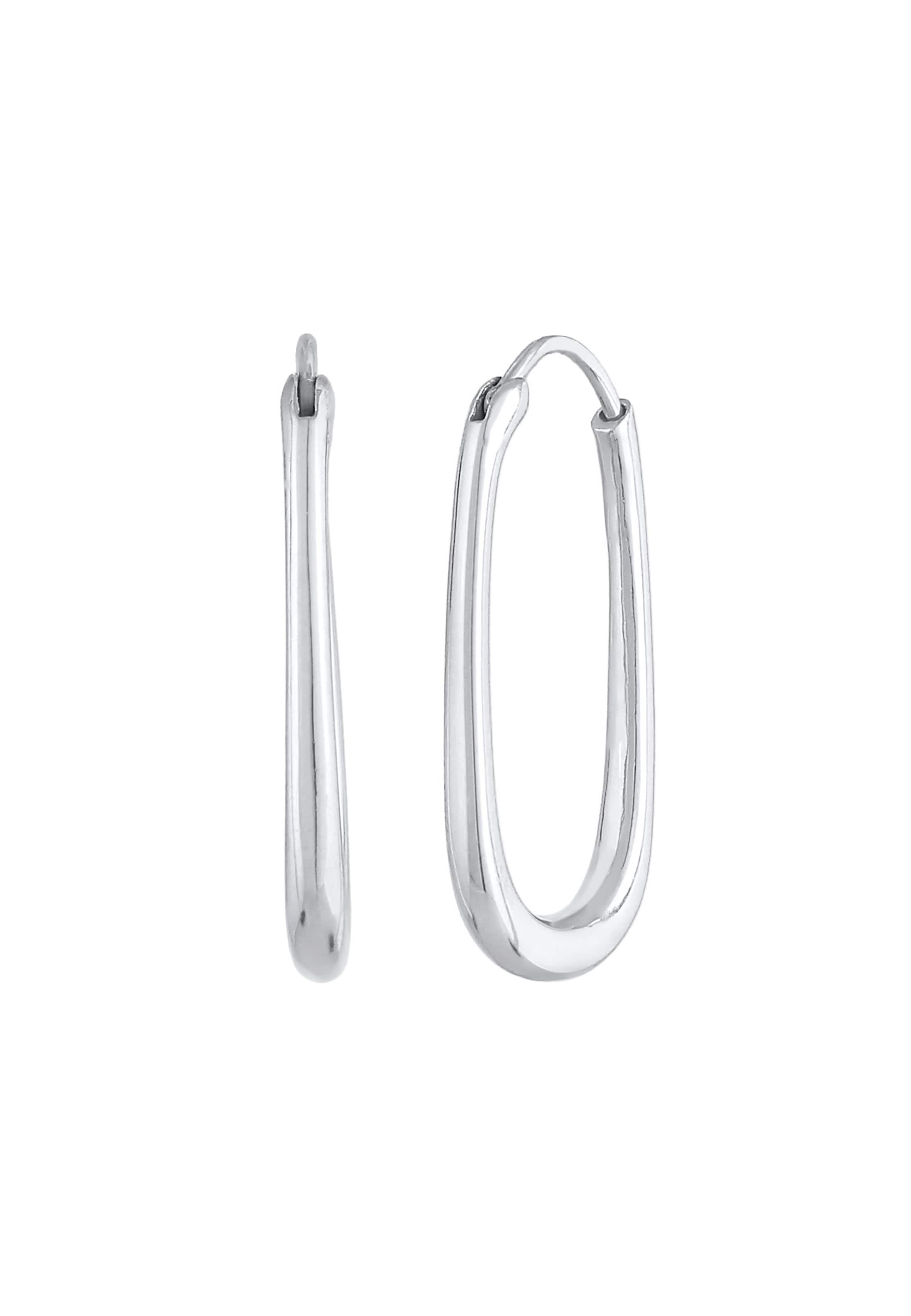 ELLI PREMIUM Korvakoru 'Geo' värissä hopea