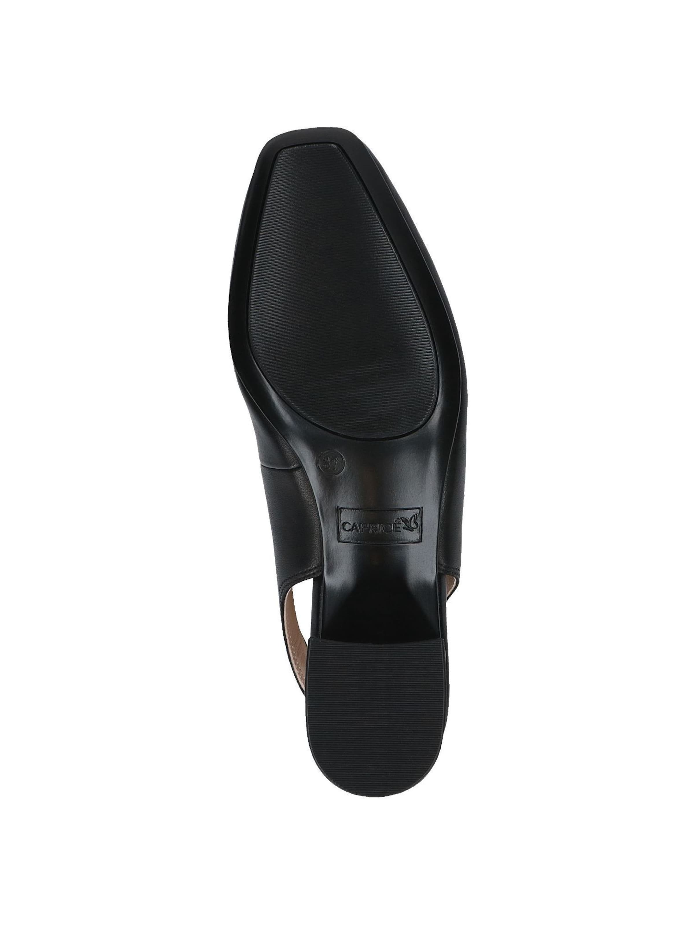 Escarpins à bride arrière CAPRICE en noir