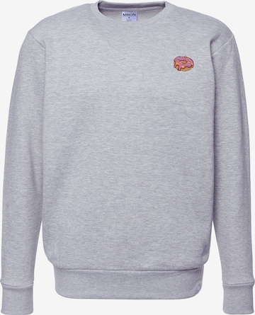 Mikon Sweatshirt in Grau: predná strana