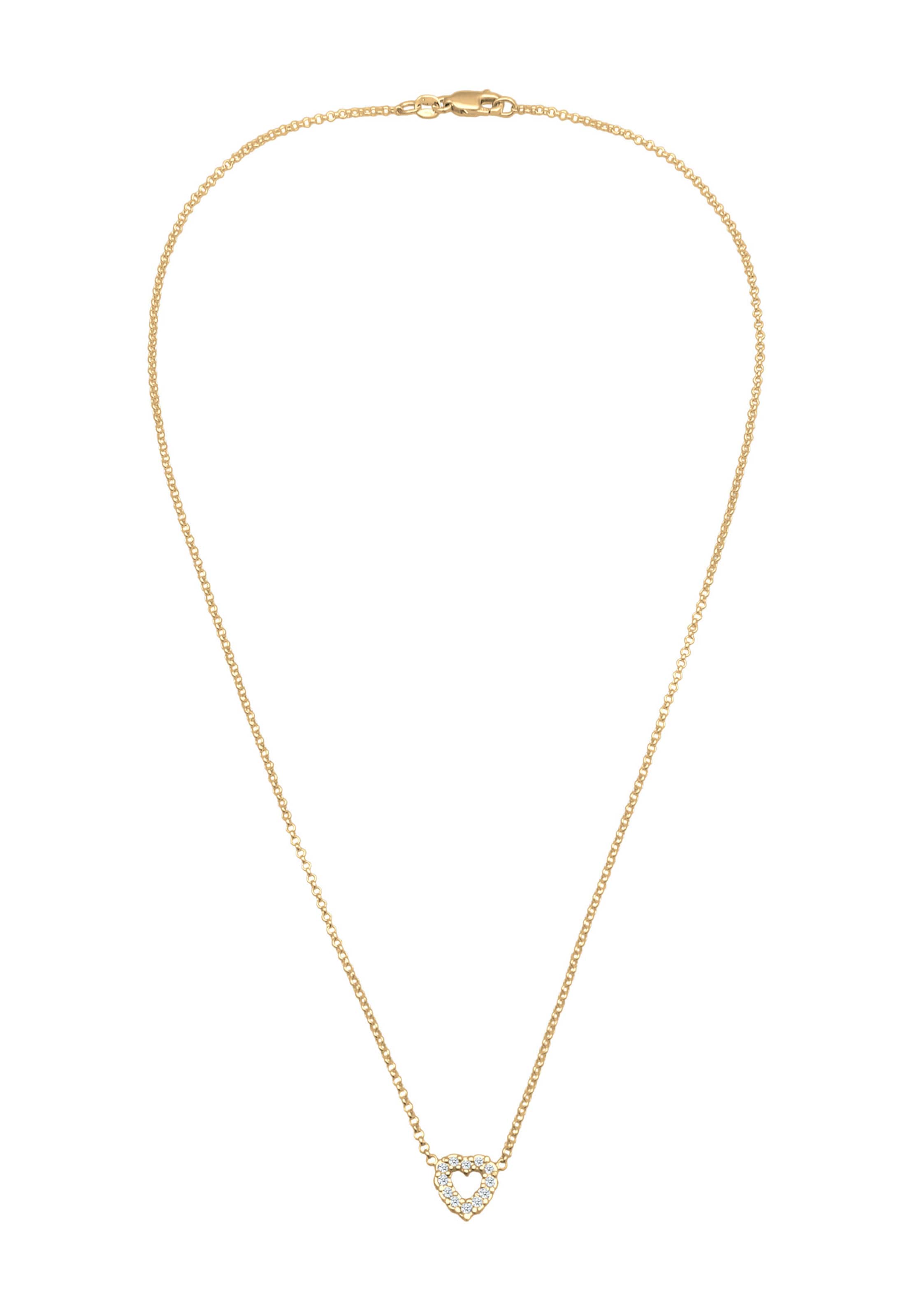 Chaîne ' Herz ' Elli DIAMONDS en or : devant