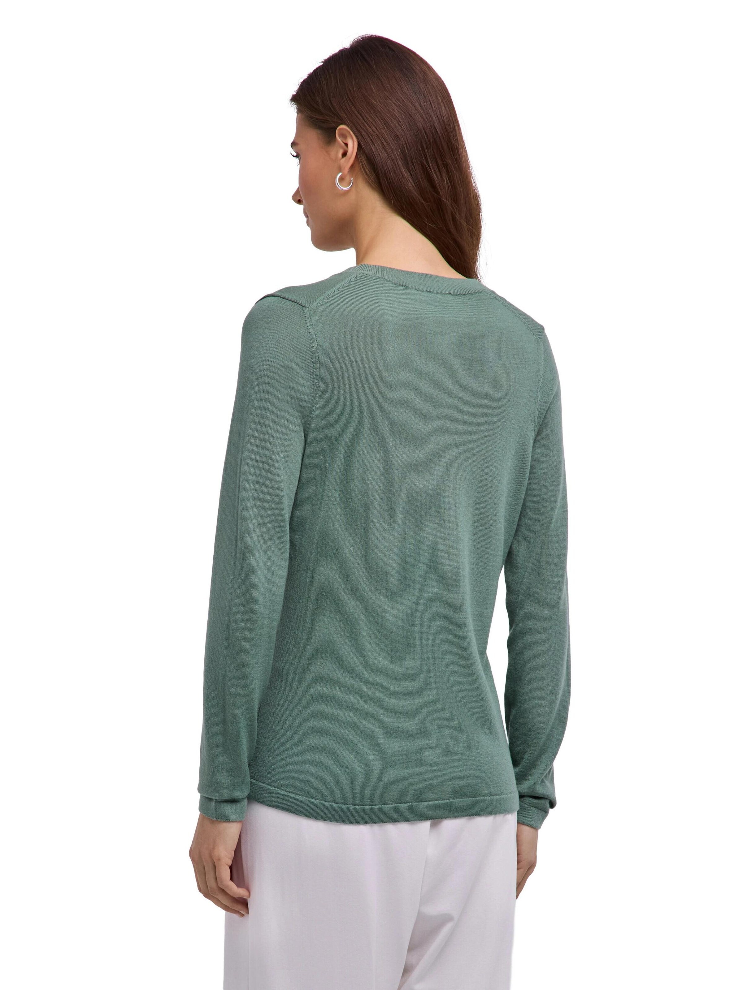 FALKE Pullover 'Pure Merino Wool'‌‌‌‌‌‌‌ in Grün