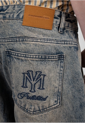 Baggy Jean Prohibited en bleu