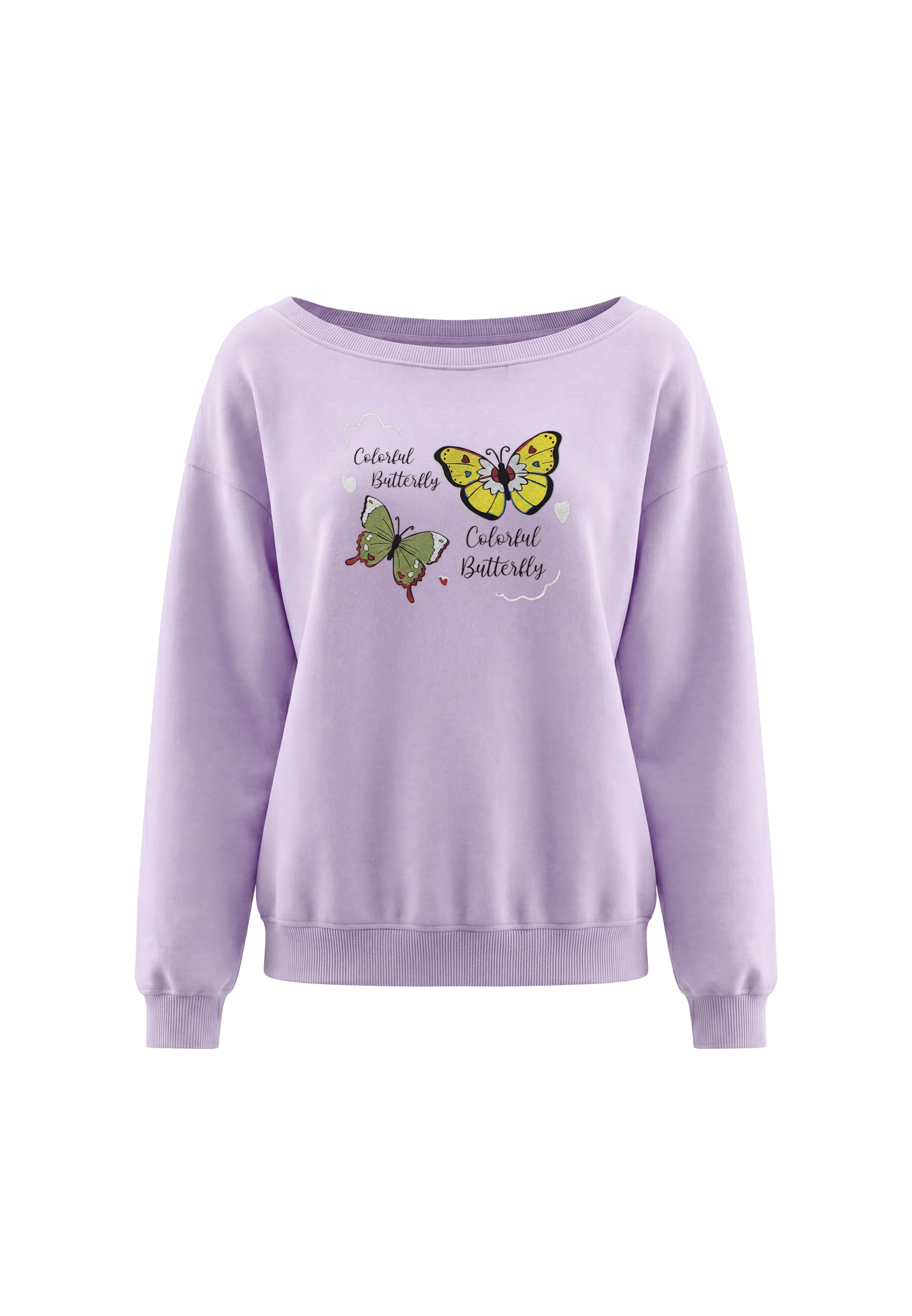 Sweat-shirt MYMO en violet : devant