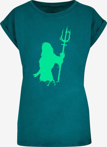 ABSOLUTE CULT T-Shirt 'Aquaman' in Blau: predná strana