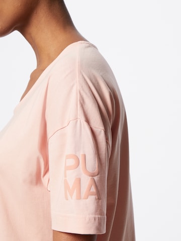 PUMA Футболка в Ярко-розовый