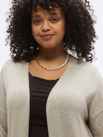 ONLY Carmakoma Strickjacke 'CARNew Esly' in Grau