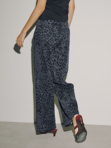 Wide leg Jeans di Next in grigio
