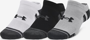 Chaussettes de sport UNDER ARMOUR en noir : devant