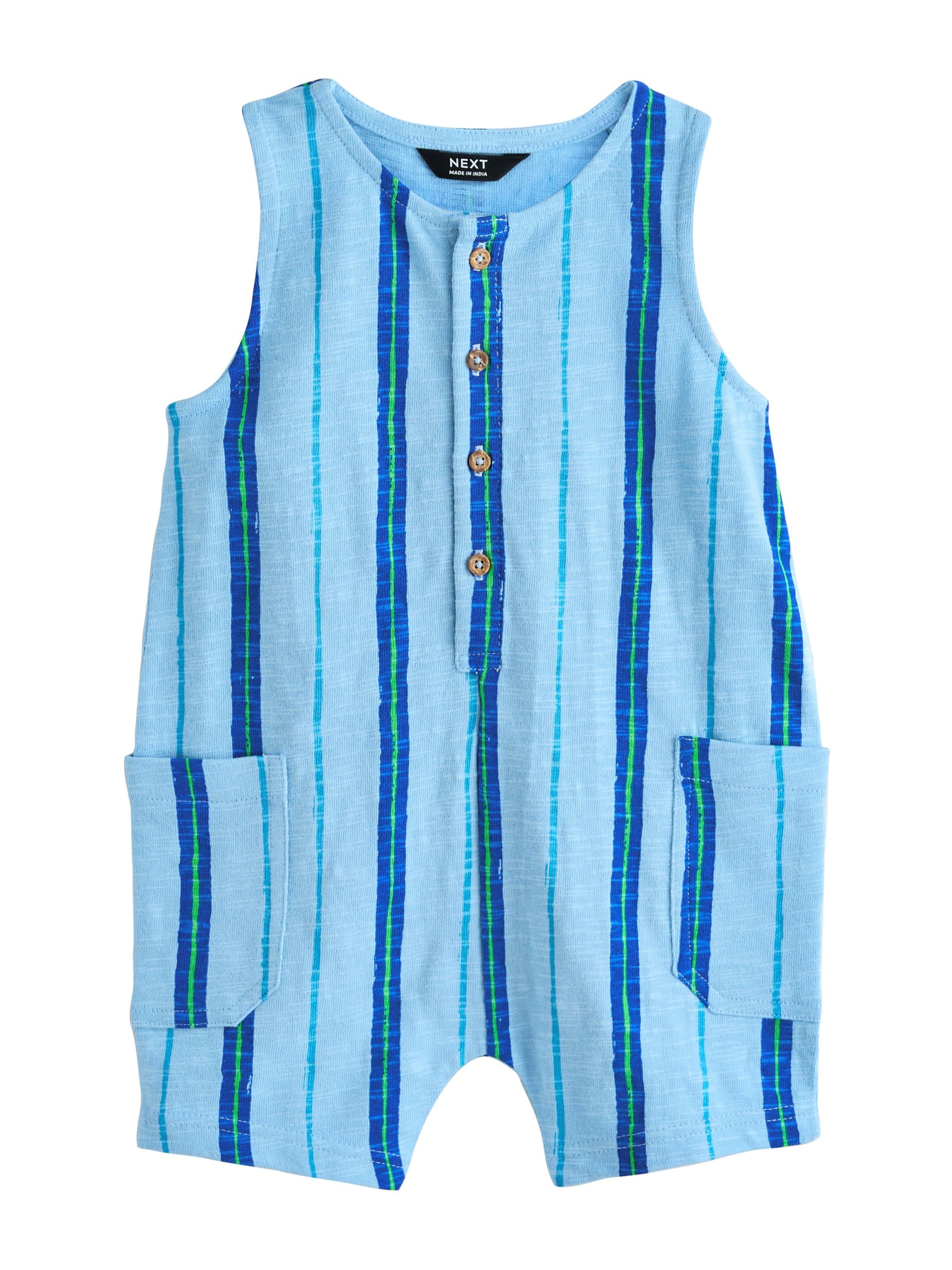 Next Overall in Blauw: voorkant