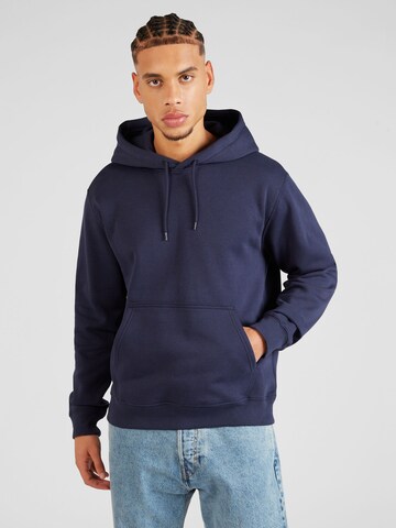 WEEKDAY Sweatshirt in Blauw: voorkant