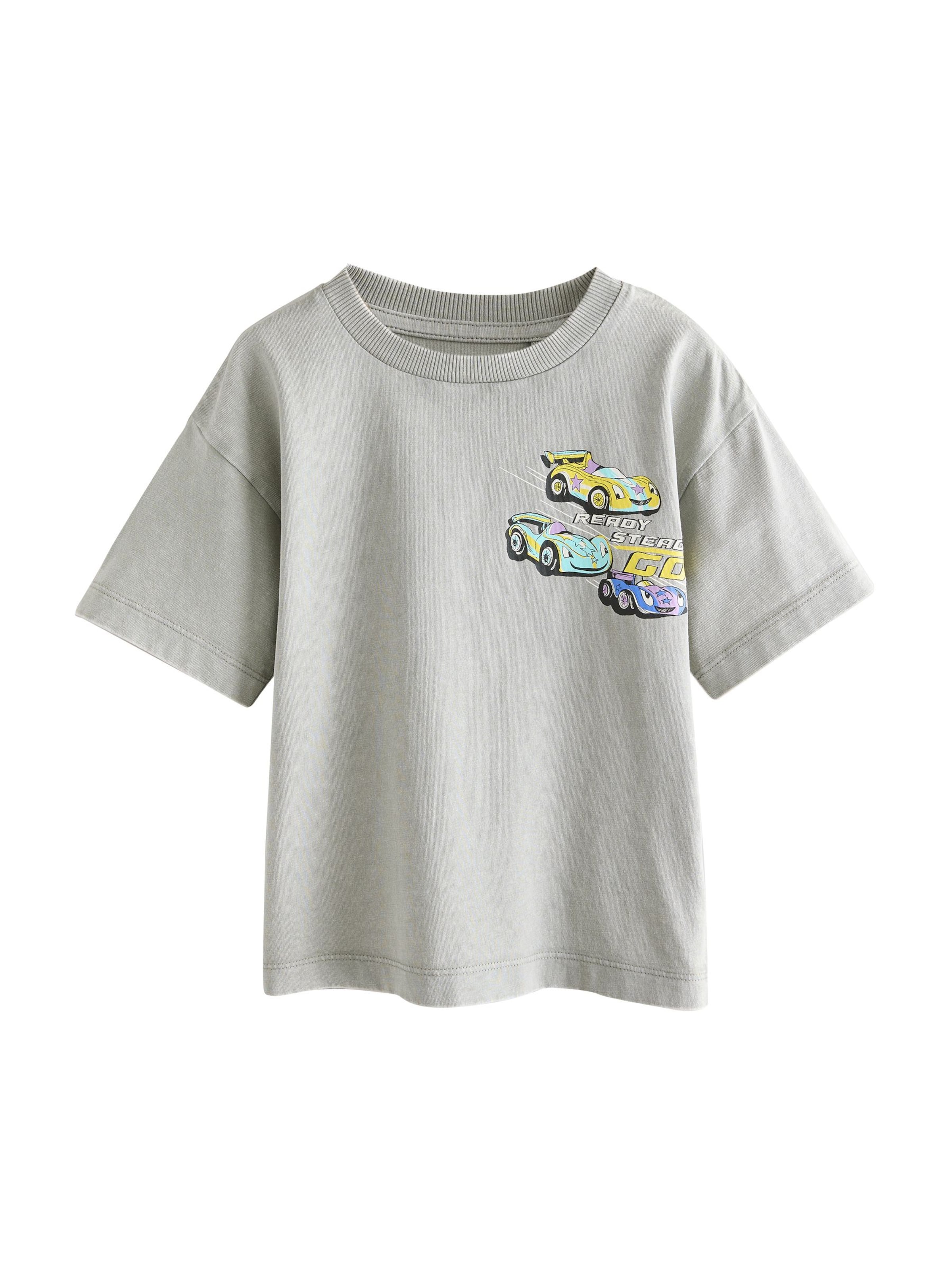 Next Shirt in Grijs: voorkant