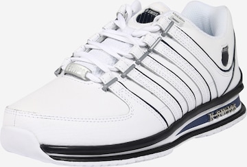 Baskets basses 'Rinzler' K-SWISS en blanc : devant