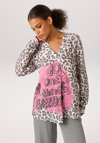 Aniston CASUAL Blouse in Mixed colors: front