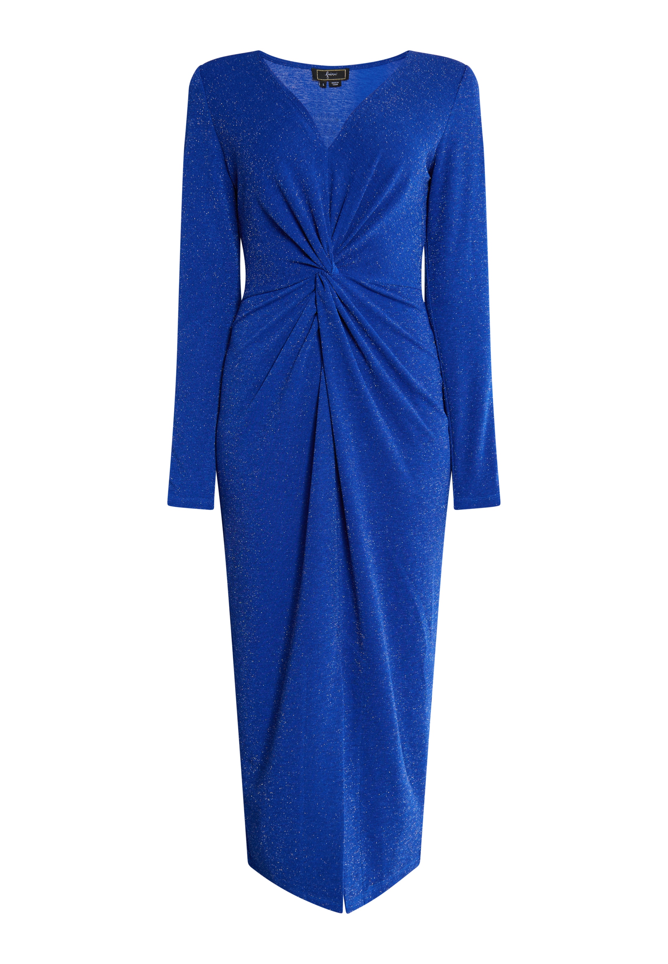 faina Cocktailmekko värissä sininen: etupuoli