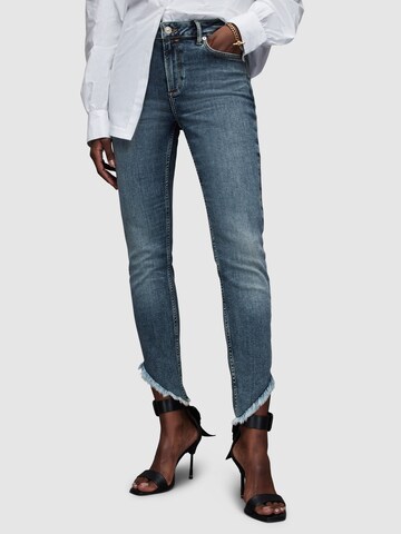 Skinny Jean 'DAX' AllSaints en bleu : devant