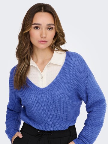 JDY Sweater 'Justy Maya' in Blue