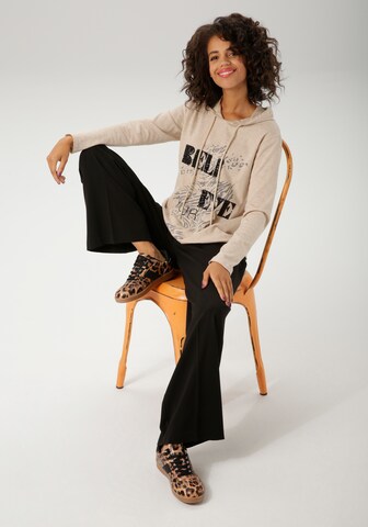 Aniston CASUAL Pullover in Beige