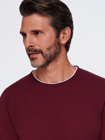 Pullover di Ombre in rosso