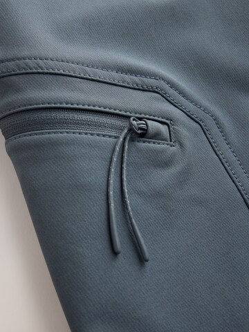 Next Slimfit Cargohose in Blau