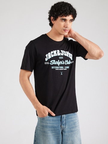 juoda JACK & JONES Marškinėliai: priekis