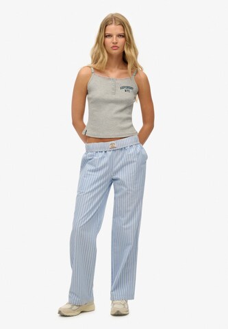 Superdry Loosefit Broek in Blauw