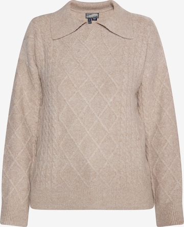 DreiMaster Vintage Sweater 'Incus' in Beige: front