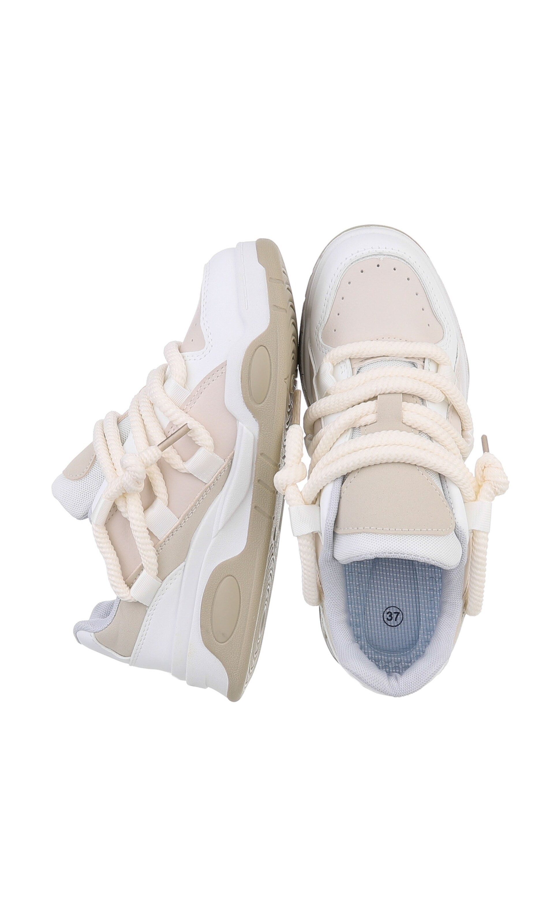 Ital-Design Sneaker in Beige