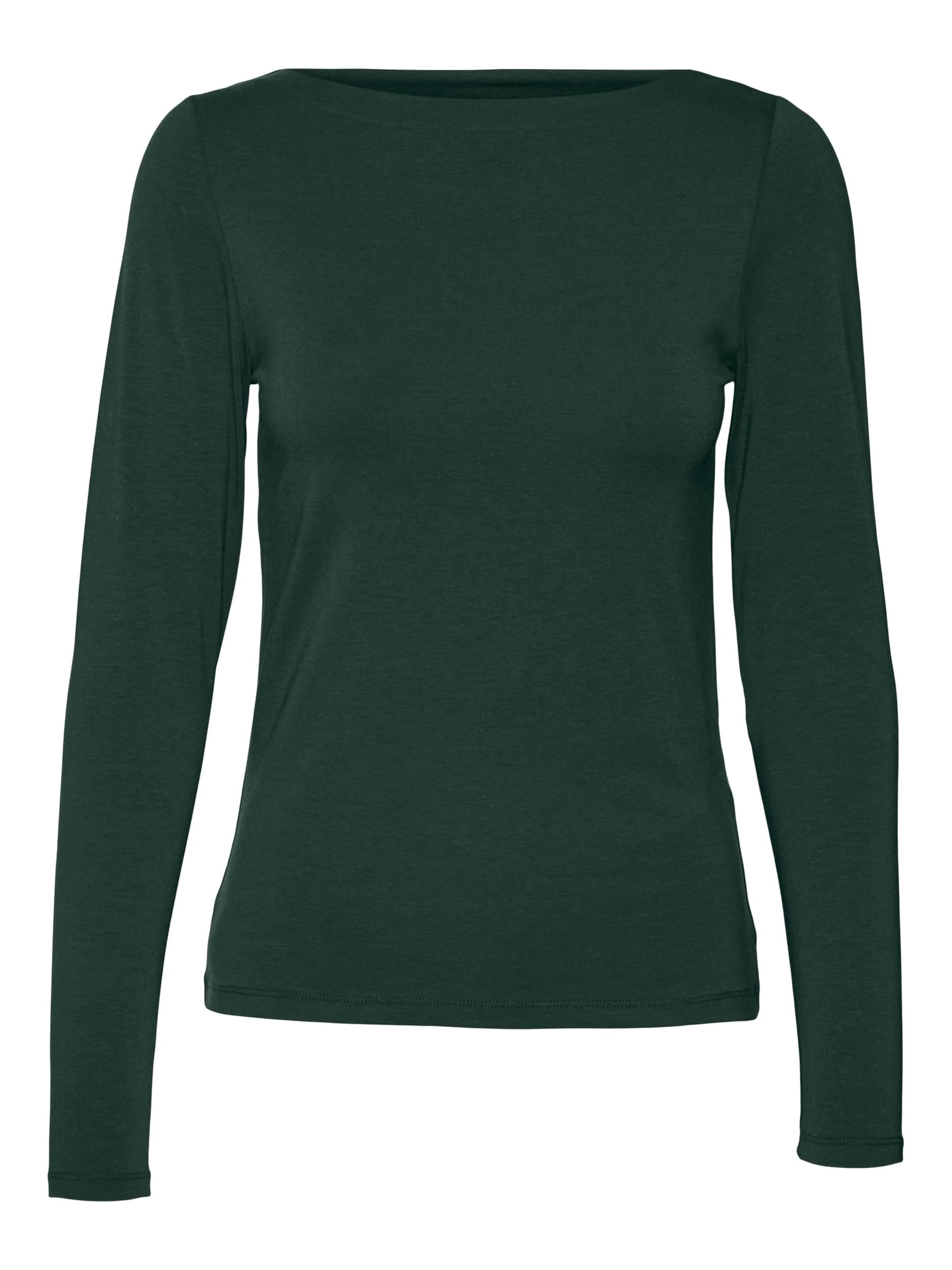 VERO MODA Shirt 'Panda' in Green: front