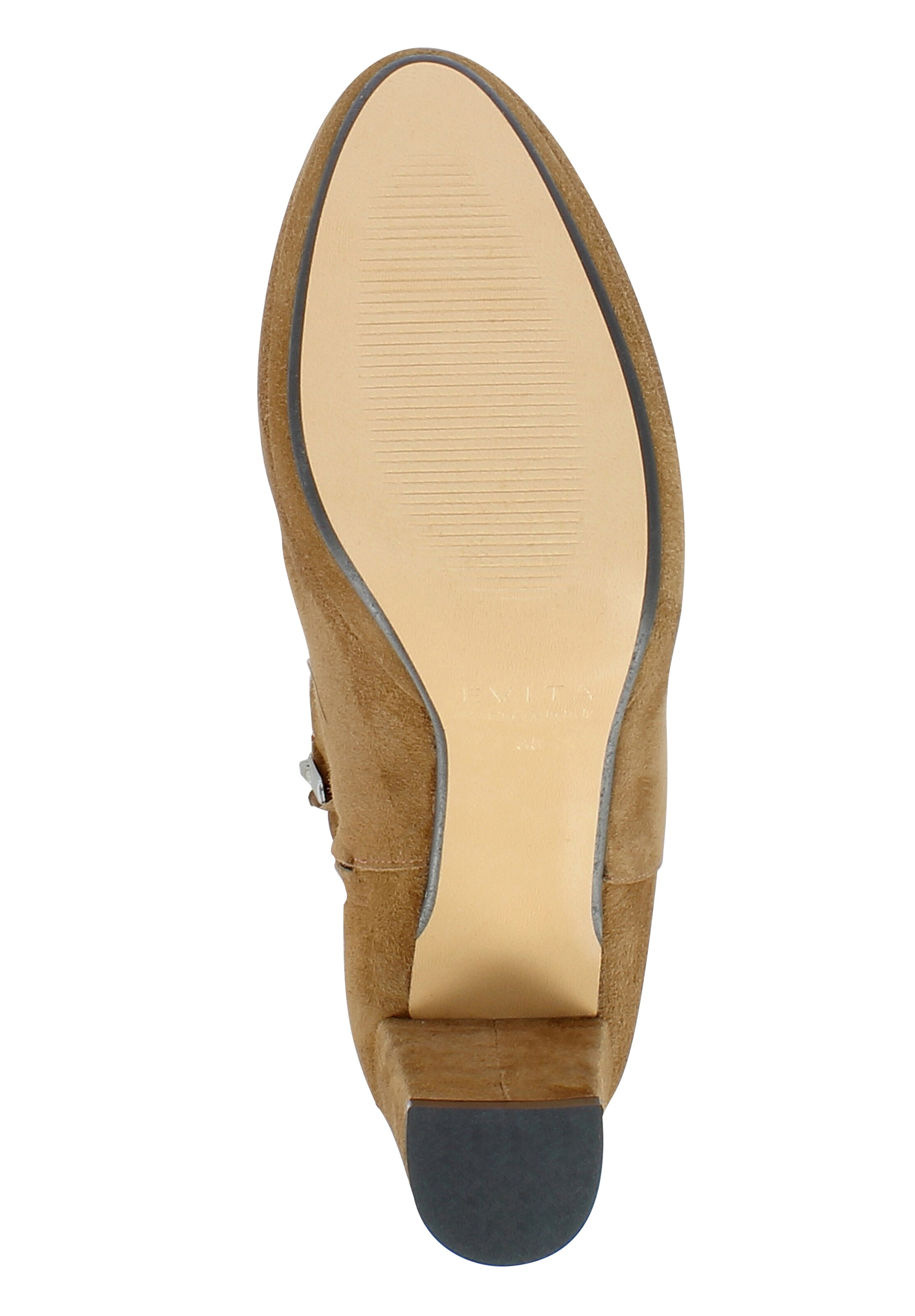 EVITA Enkellaarsjes in Bruin