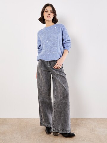 Pull-over Apricot en bleu