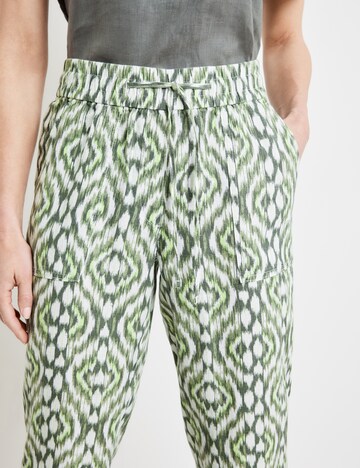 GERRY WEBER - regular Pantalón en verde