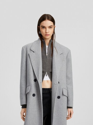 Manteau mi-saison Bershka en gris