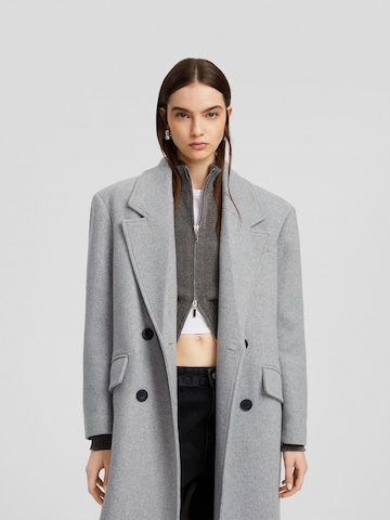 Cappotto di mezza stagione di Bershka in grigio