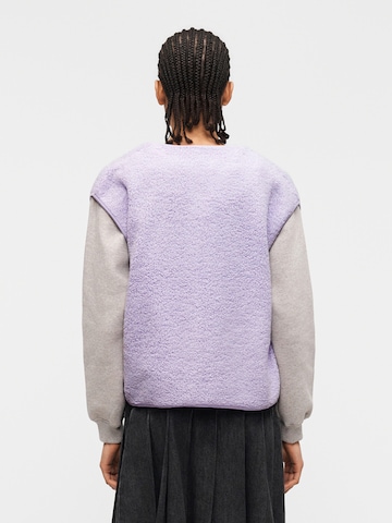 Gilet 'PCKATTY' PIECES en violet