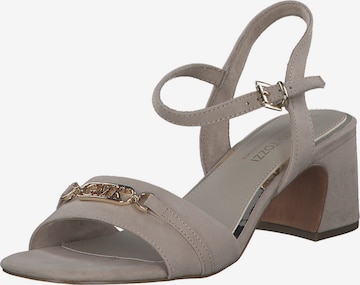 MARCO TOZZI by GUIDO MARIA KRETSCHMER Strap Sandals in Beige: front
