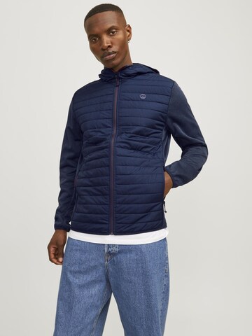 JACK & JONES Tavaline suurus Kevad-sügisjope 'JJEMulti', värv sinine: eest vaates