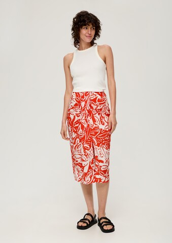 s.Oliver Skirt in Orange