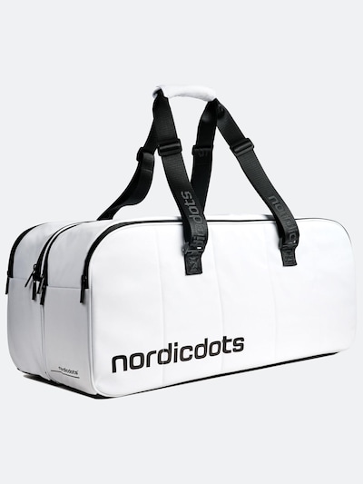 nordicdots Sporttas 'Tennis 10' in de kleur Wit, Productweergave