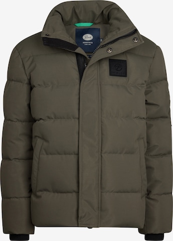 Petrol Industries Between-season jacket 'Big Sky' in Brown: front