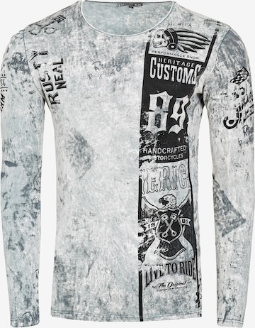 Rusty Neal Sweatshirt in Grey: front