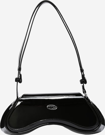 DIESEL Shoulder bag 'PLAY' in Black: front