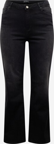 ONLY Carmakoma Tapered Jeans 'Willy' in Schwarz: predná strana