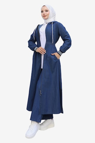 Pantalons de tailleur MODAMIHRAM en bleu