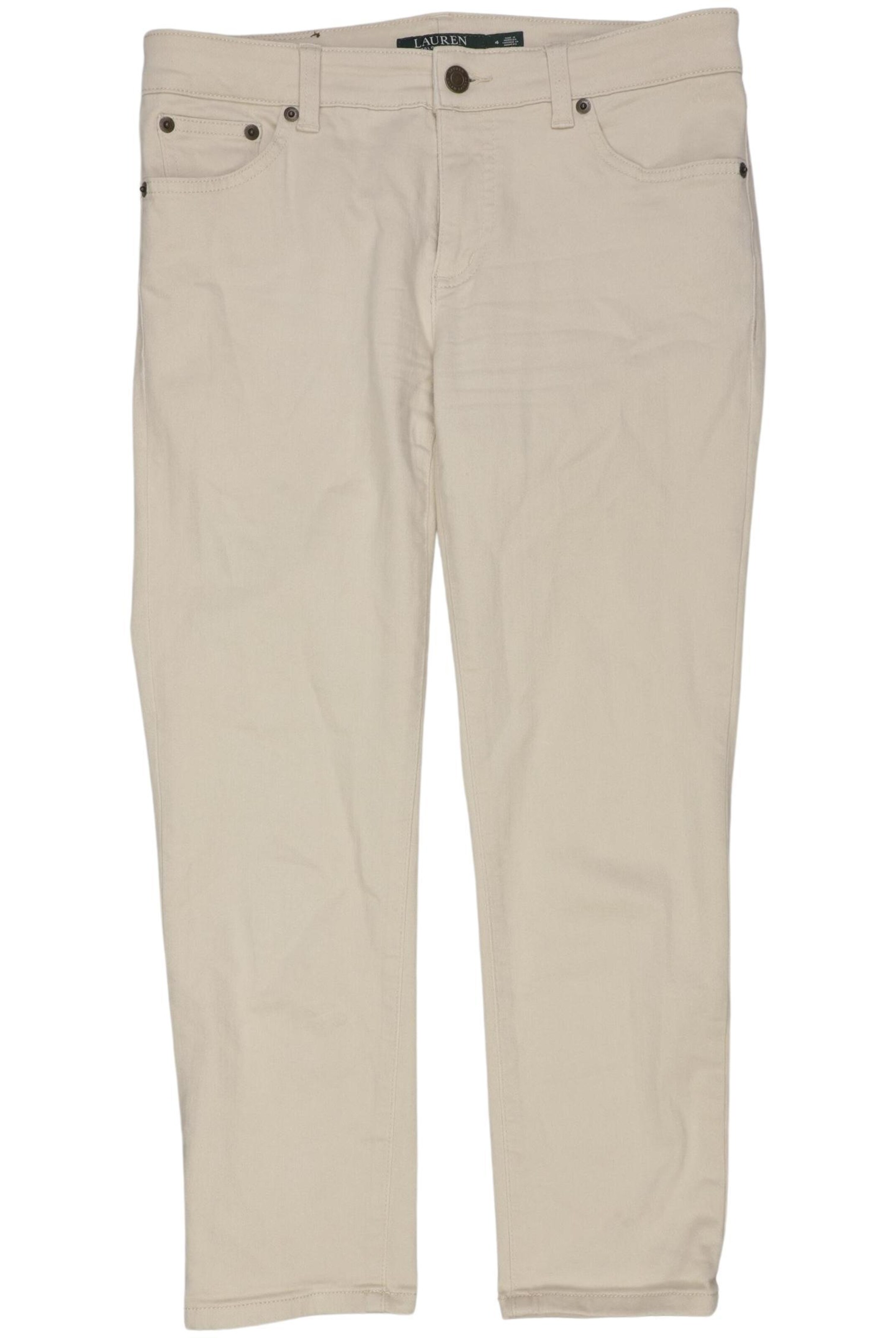 Lauren Ralph Lauren Jeans 27-28 in Beige: Vorderseite