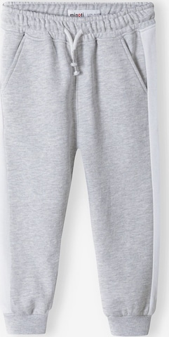 MINOTI Tapered Pants in Grey: front