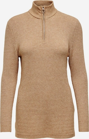Only Tall Sweater in Beige: front